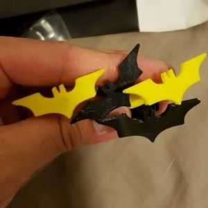 Batman plastic dress shirt cuffs
